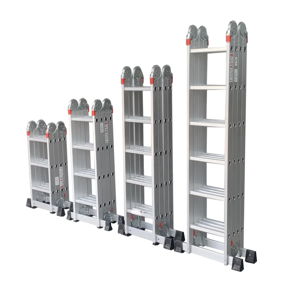 EN131 Factory Supply Multifunction Ladder Aluminum Folding Ladder platform ladder 3.5m