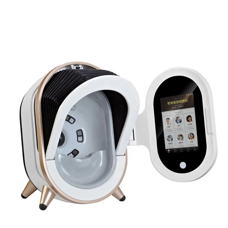 M9 Facial Analyzer 3D digital pigmentation m9 magic mirror skin analyzer face scanner with 1500 mega pixel Skin Testing Scanner