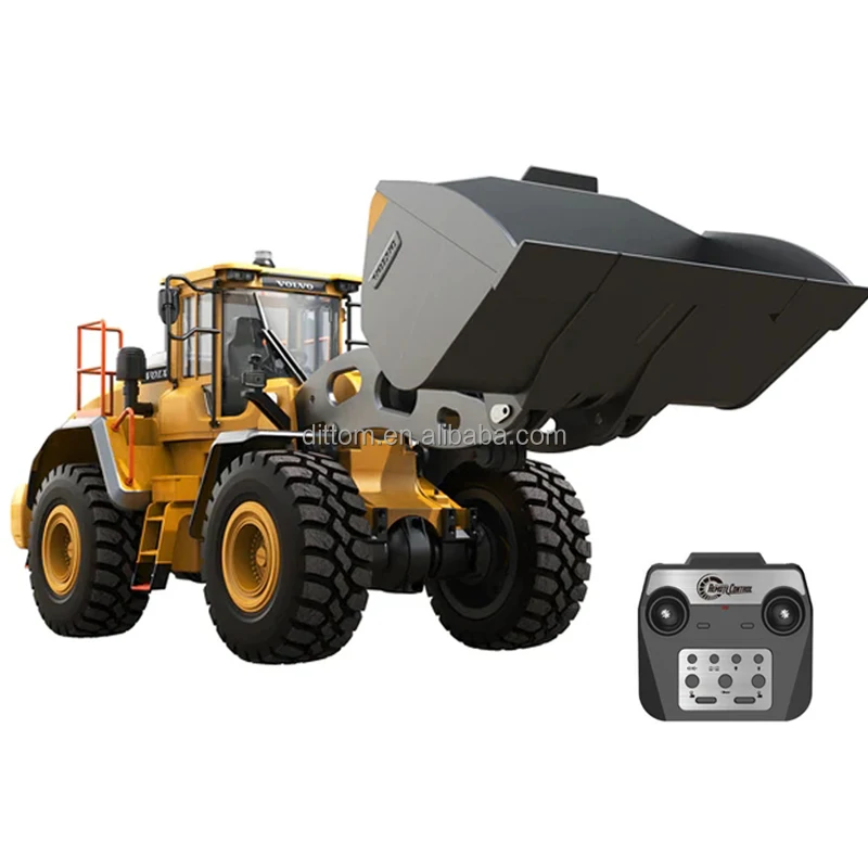 DoubleE E592-003 L260H Loading Bulldozer Truck 1:16 2.4G Rc Alloy Construction Wheel Loader