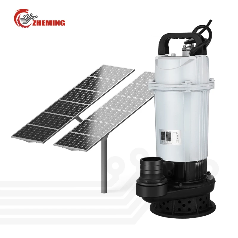 Zheming 48V 600W 2Inch Small Bore DC Low Power Submersible Well Solar Electric Water Pump