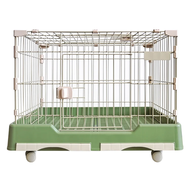 Factory direct dog cage breeding household small and medium-sized drawer pet cage easy to clean dog cage