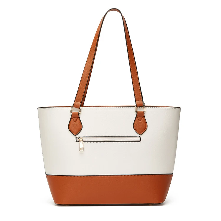 China factory wholesale ladies simple purse sets pu Leather handbag set 4 in 1 tote bags for women