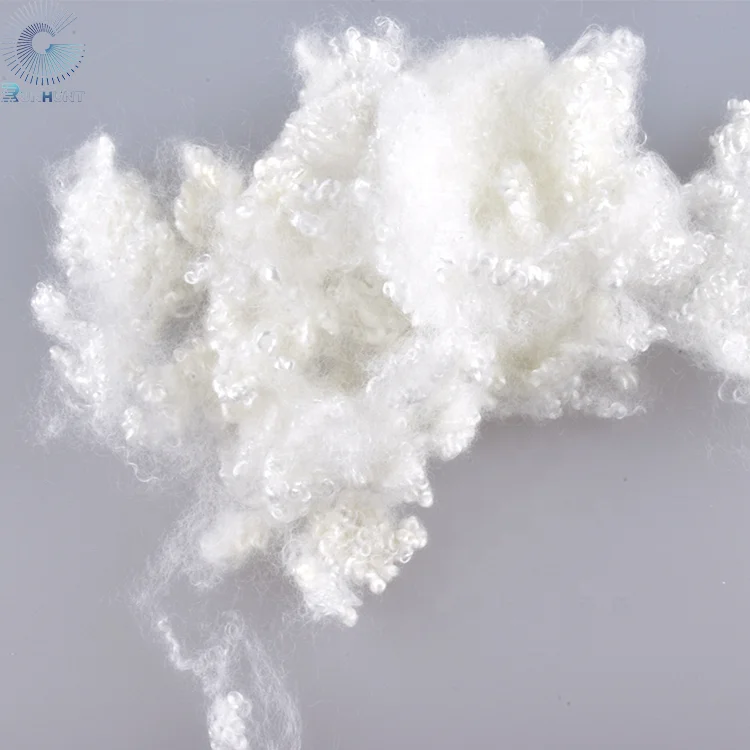 
RUNHUNT ПЭТ бутылки хлопья переработанные Indorama пожарная Подушка Полиэфирное штапельное волокно для наполнения 