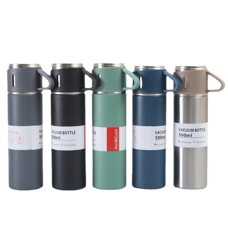 Promotional Stainless Steel Water Filter Bottle Water Bulk Hot Flask Double Walled Stainless Steel Drinking Bottles