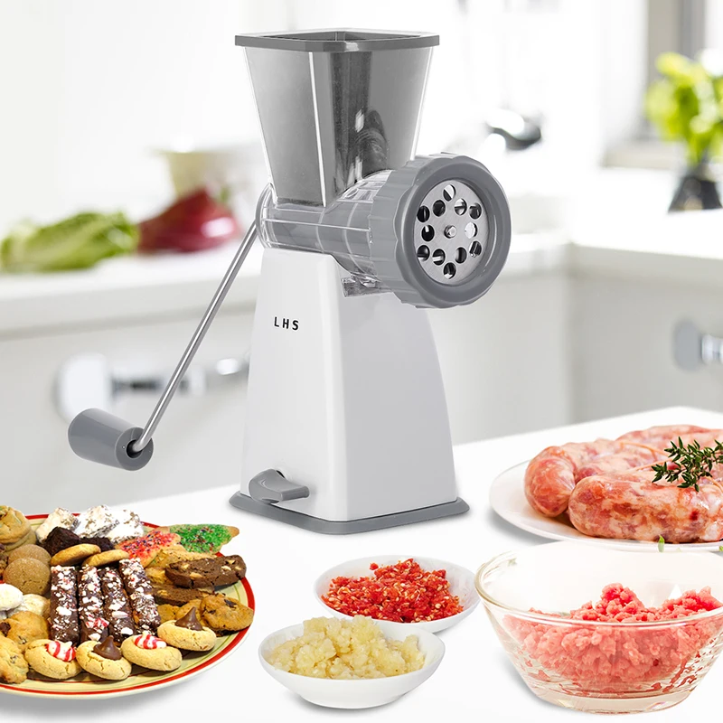 LHS Kitchen Vegetable Chopper Food Processors Pounding Machine kitchen gadgets Hand  Meat Grinders