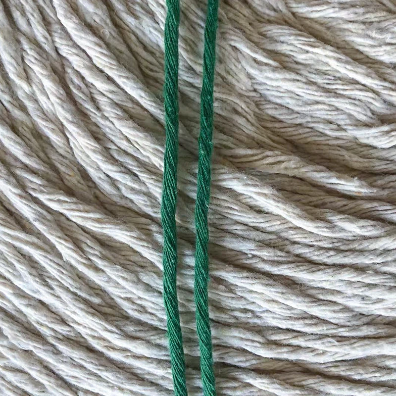 7-10 cotton yarn composite tag Christmas crafts cotton ball binding zongzi crab cotton rope