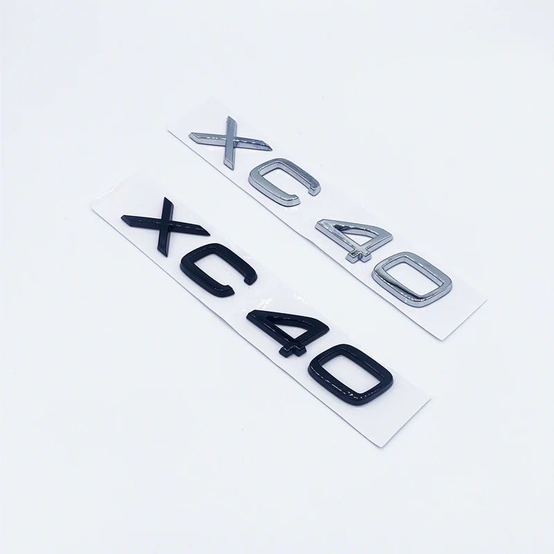 Factory Sale Car Badge Sticker For Volv o XC60 S90 XC40 XC90 V90 V60 VOLVO CAR Stickers Emblem Letters Badge Emblem Logo
