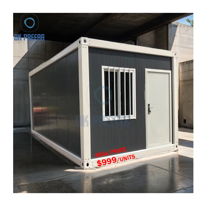 Wholesale Modern Luxury 2 Story Portable Prefabricated Office Modular Cabin Family Home Detachable Container House For Business