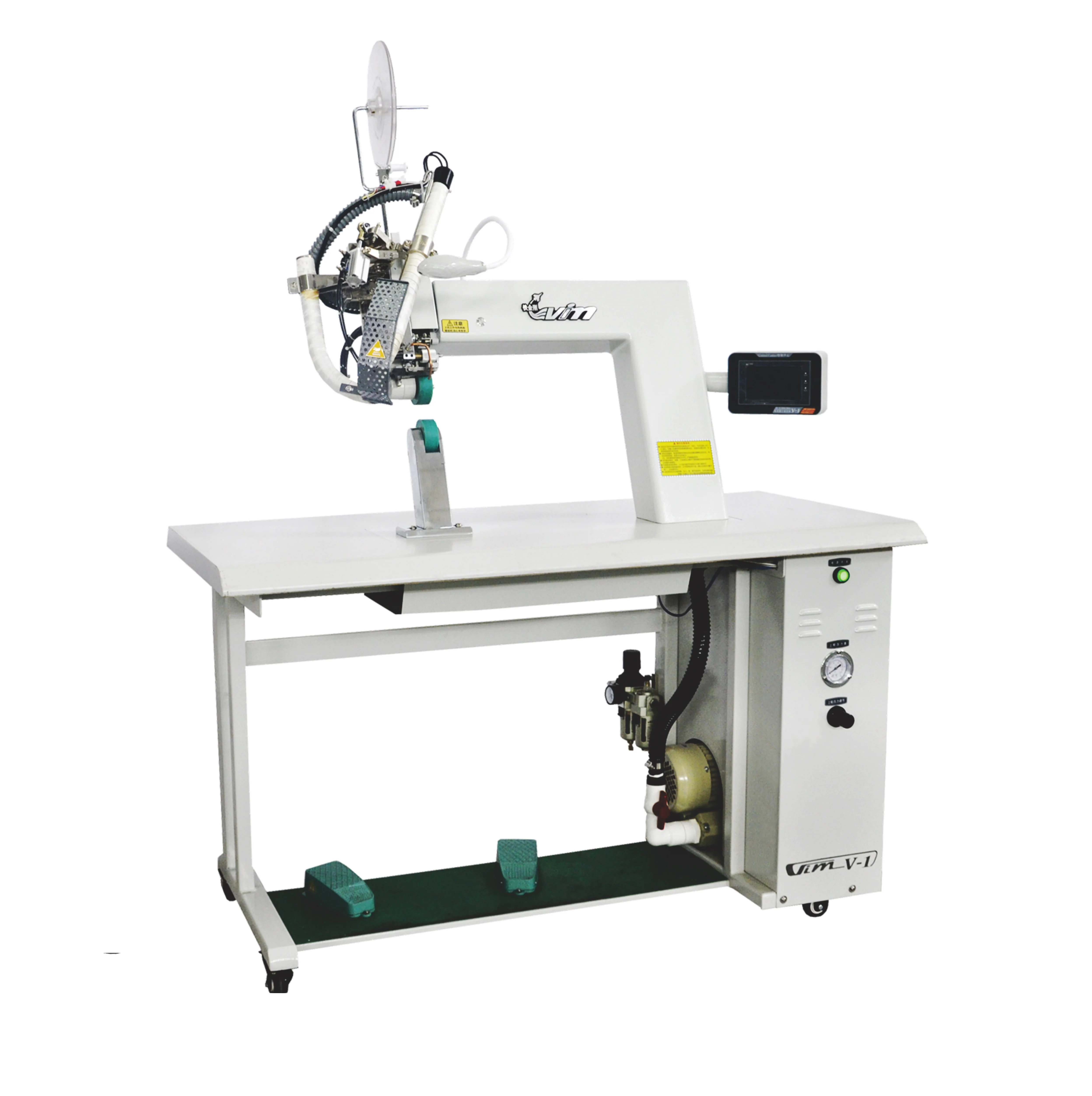 High quality hot air seam sealing tape machine for protective coverall