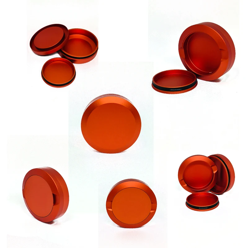 Wholesale Aluminum & Alloy Snus Can Cnc Machining Cutting Snus Container with Lid