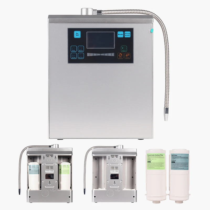 Japan 7 plate kangen hydrogen water machine alkaline water ionizer