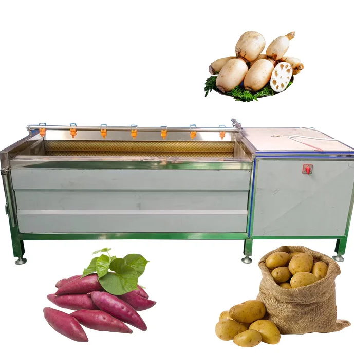 Автоматическая Машина для мойки картофеля Maquina Lavadora De Papas Lavar Papa