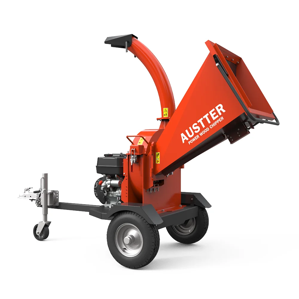  Тяжёлый газовый двигатель 15 л.с. переносная машина для дробления деревянных стружек дробилка древесины