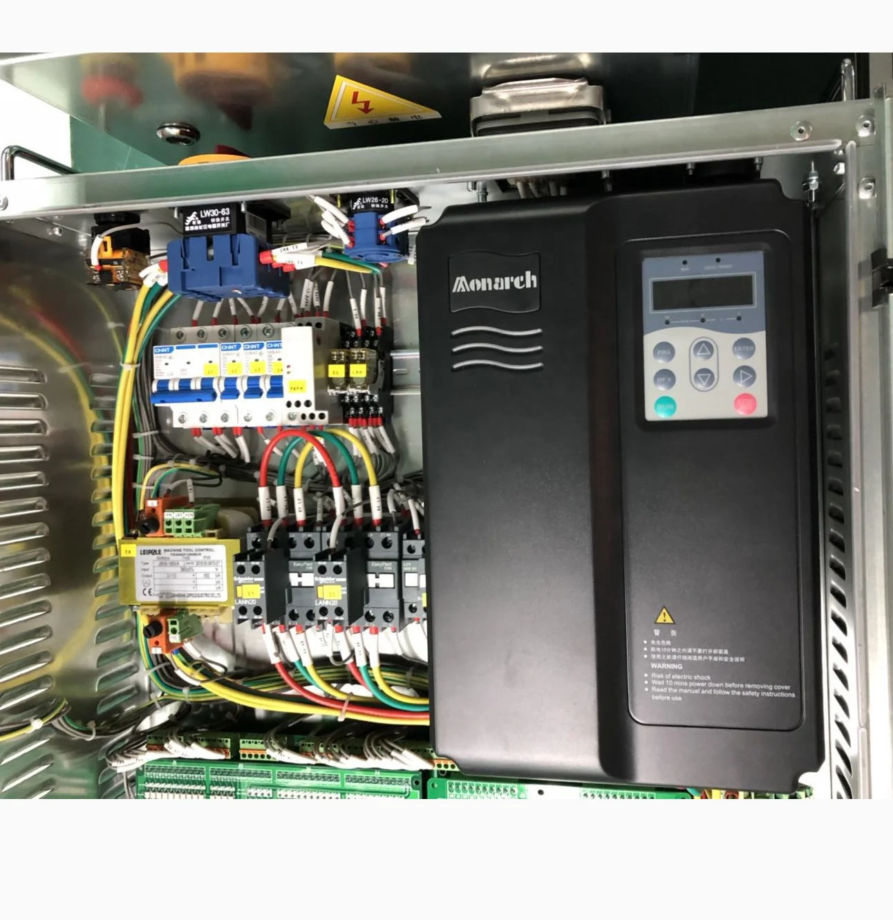 Escalator control cabinet for MONARACH NICE2000 & YASKAWA V1000