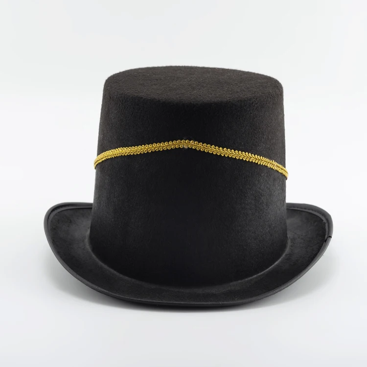High-end fashion Halloween party hat Lincoln hat magician hat
