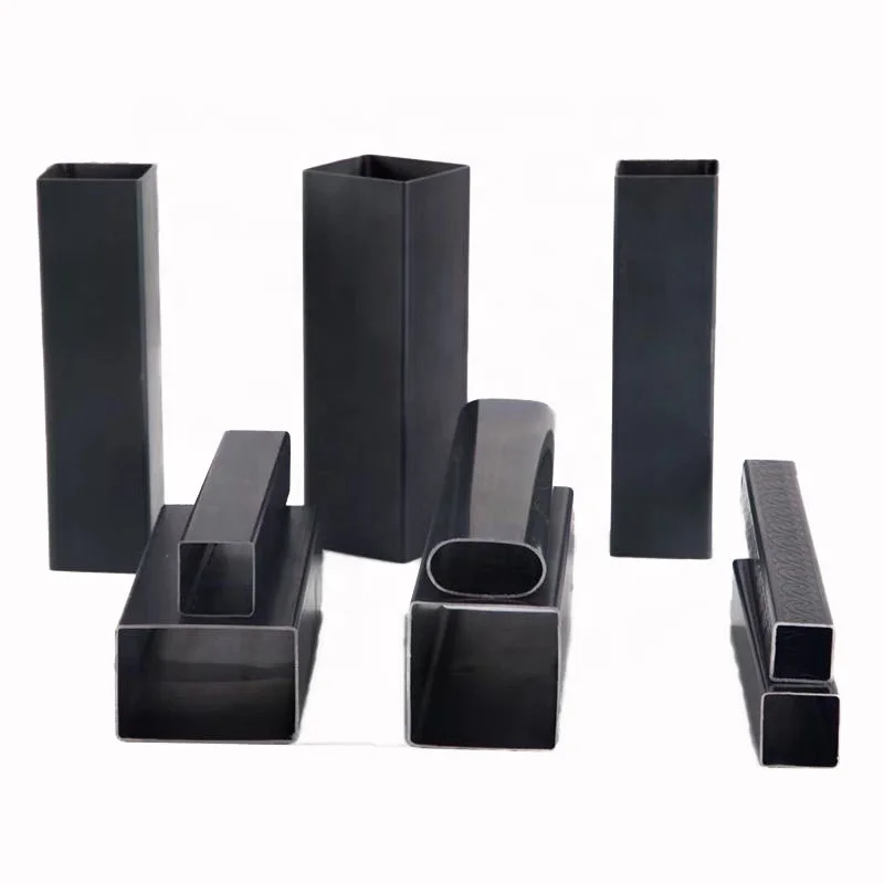 Galvanized Black ms ASTM A53 ERW Carbon Welded SCH40 Square Steel Tube Pipe