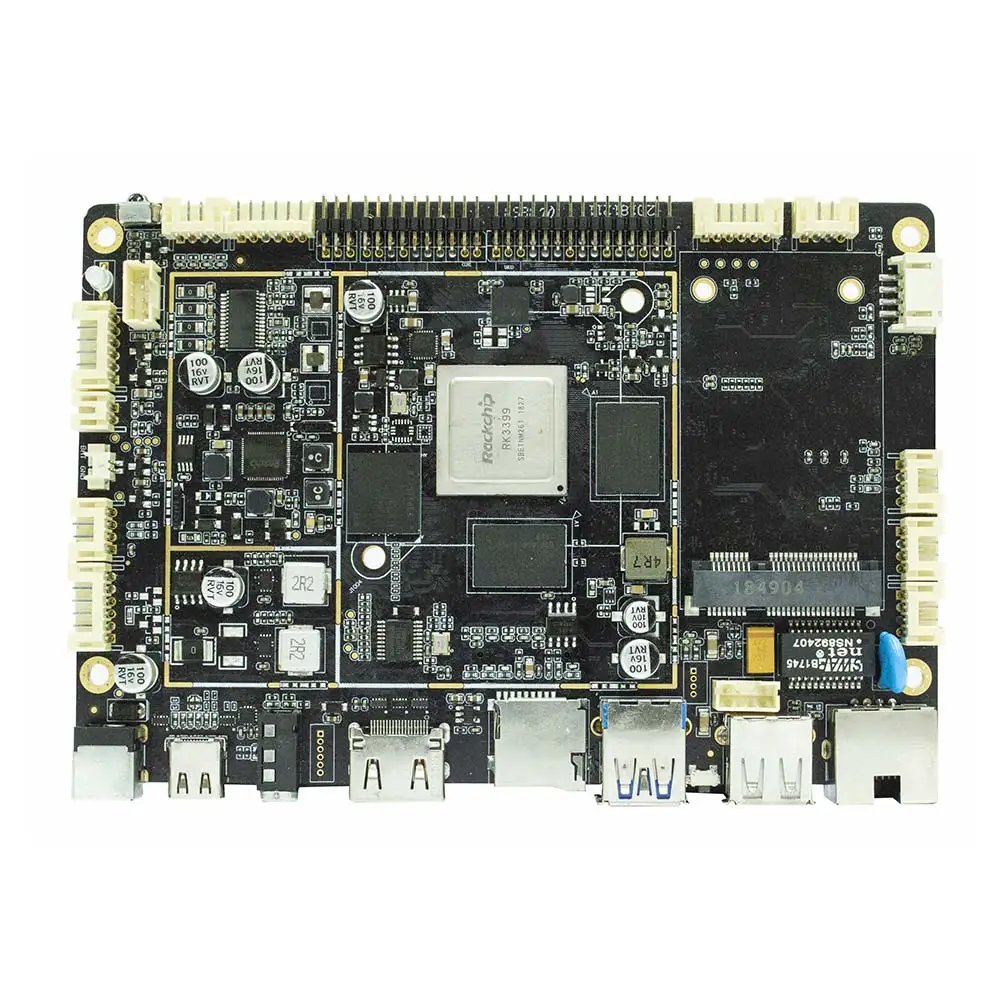 OEM RK3399 hexa core 64bits wifi 1000M Lan 4G LTE ARM Kiosk/touch screen Android motherboard