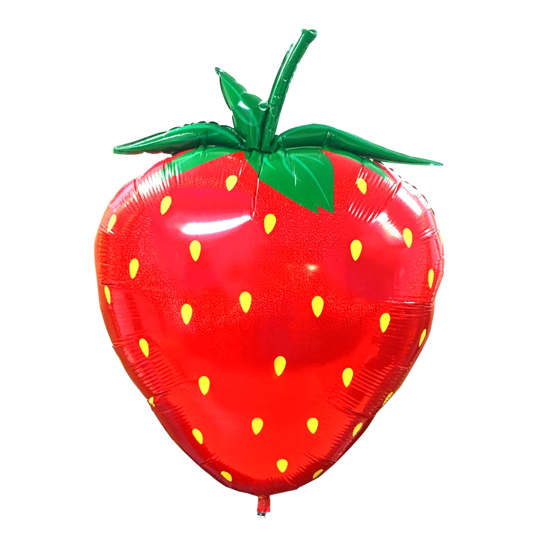 Strawberry foil balloon 39 inch