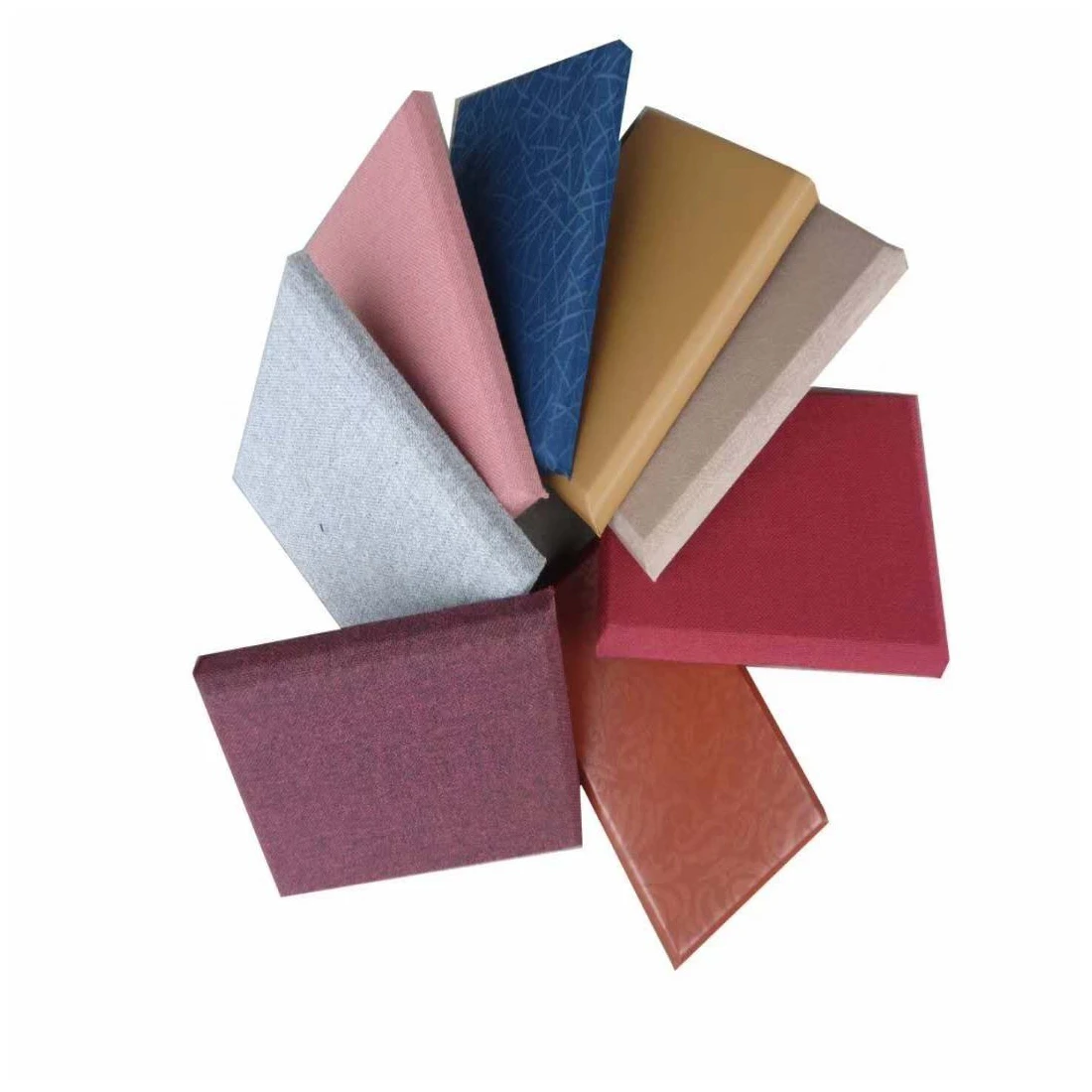 Fabric Wrapped Noise Sound Absorbing panel wrapped fabric covered acoustic wall panels
