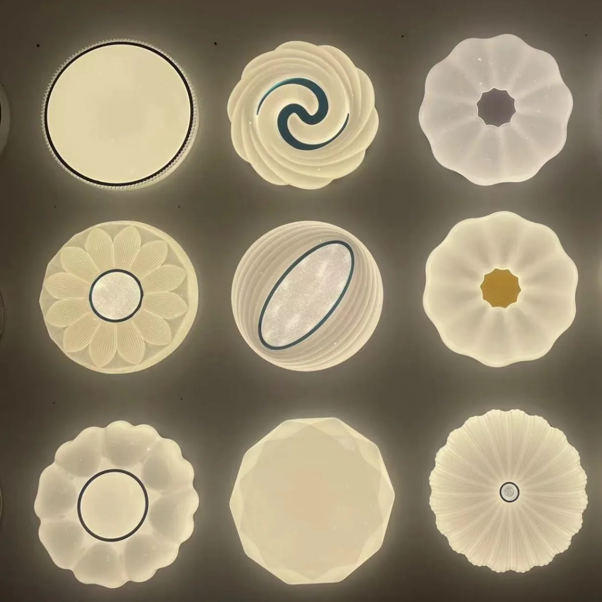 Кристалл потолочный светильник Спальня Кабинет гостиная