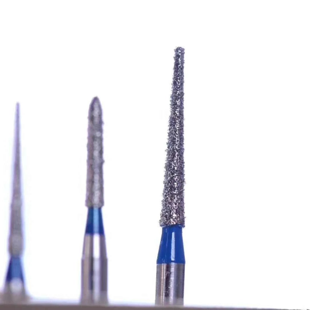 Dental diamond burs 10pcs/pack Dental Polishing Teeth FG Burs For Dental High Speed Handpiece Diamond Burs Dental