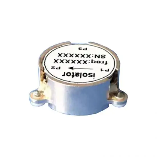 150W RF Isolator 2110MHz to 2170MHz 23dB Bandwidth SMT Connector Ferrite Drop-in Package with Tabs