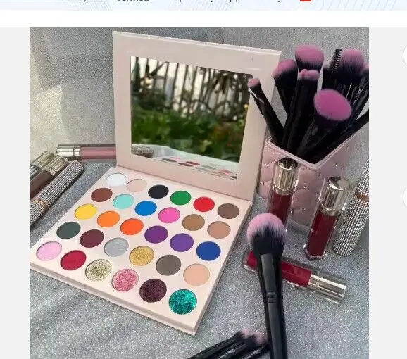 New 35 colors Make Up eye shadow custom glitter matte private label eyeshadow palette