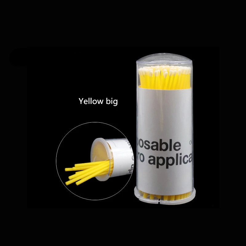 
Disposable Eyelash Extensions Dental Brush Beauty Micro Applicator 