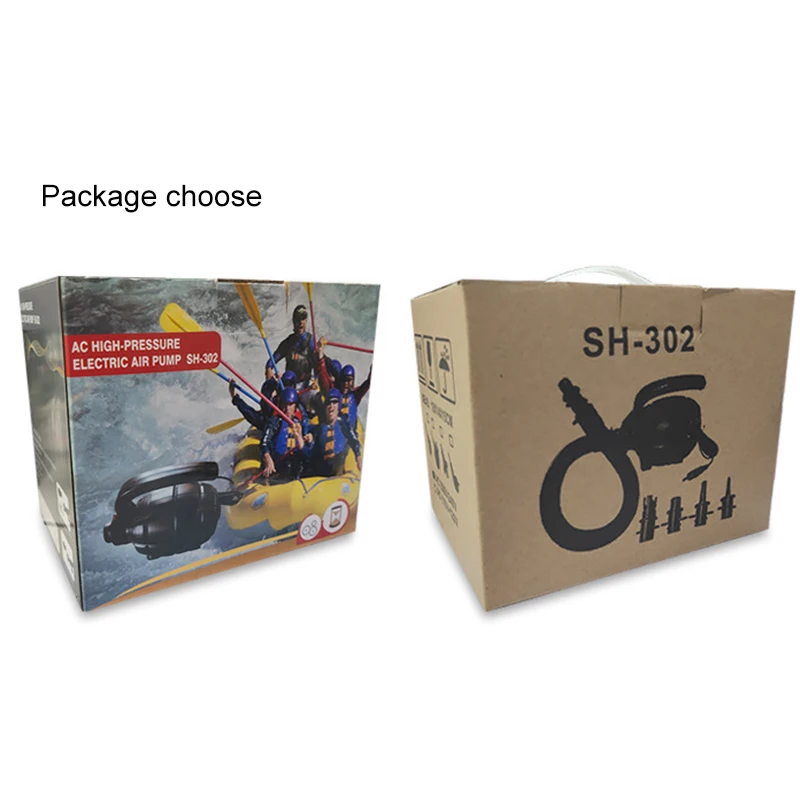 600W AC Electric Pump  Quick Electric Air Compressor  for Large Inflatables Electric Air Pump