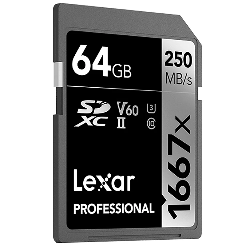 64 Гб/128 г/256 ГБ Высокое speedsdmemory CardU3 V60Memory карты read250MB/s Write120MB/s 1667X