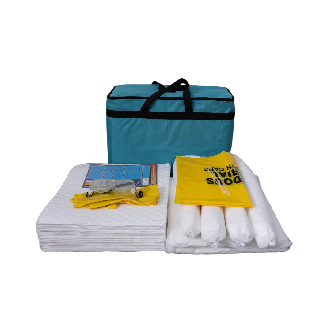 20 Liter High Absorbency Portable Fuel Oil Spill Kit Bag For Factory Other Environmental Products