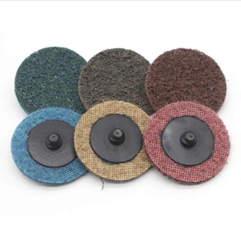 2 inch  Aluminium oxide abrasive Polishing Nylon Sanding Discs Quick change disc abrasive tools customized for