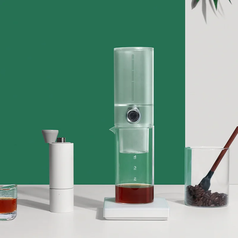 Timemore hot sale 400ml small i iced drip coffee brewing pot hand cold brew coffee pot