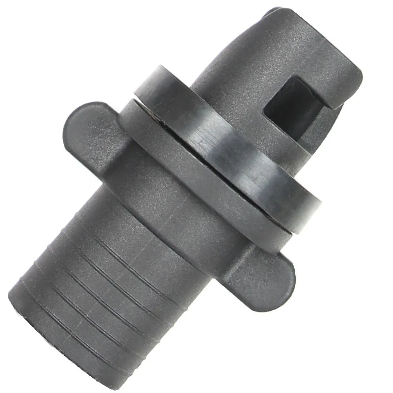 black inflatable boat valve adaptor fishing boat sup board kayak inflation valve connector nozzle high pressure pump accessory