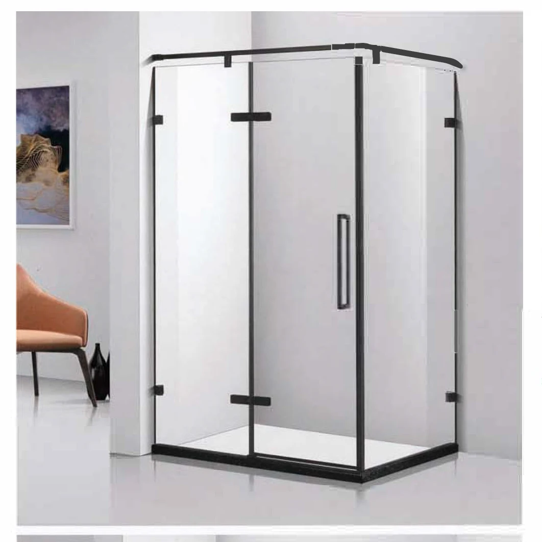 OEM Luxury Simple Waterproof Shower Doors with Tempered Glass for Bathroom and Shower Room