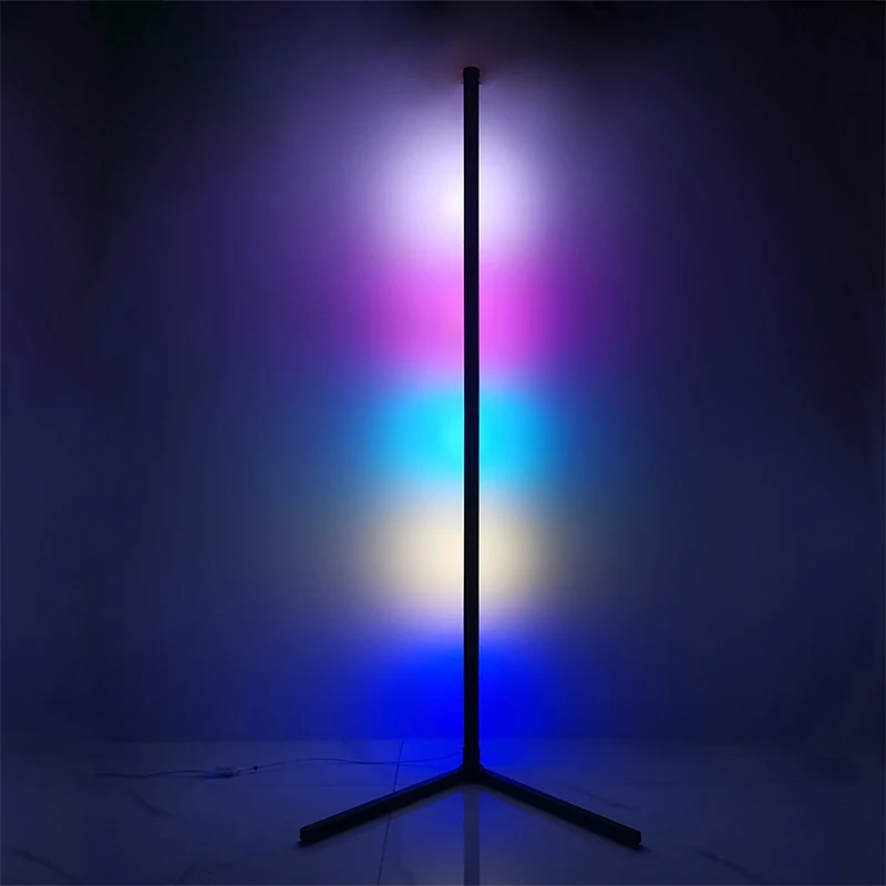 Indoor remote control RGB light led floor lamp for holiday decoration