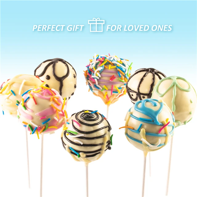 
cake pop stand for Chocolate cake pop maker kit include cake pop sticks and decorating kit for kids 