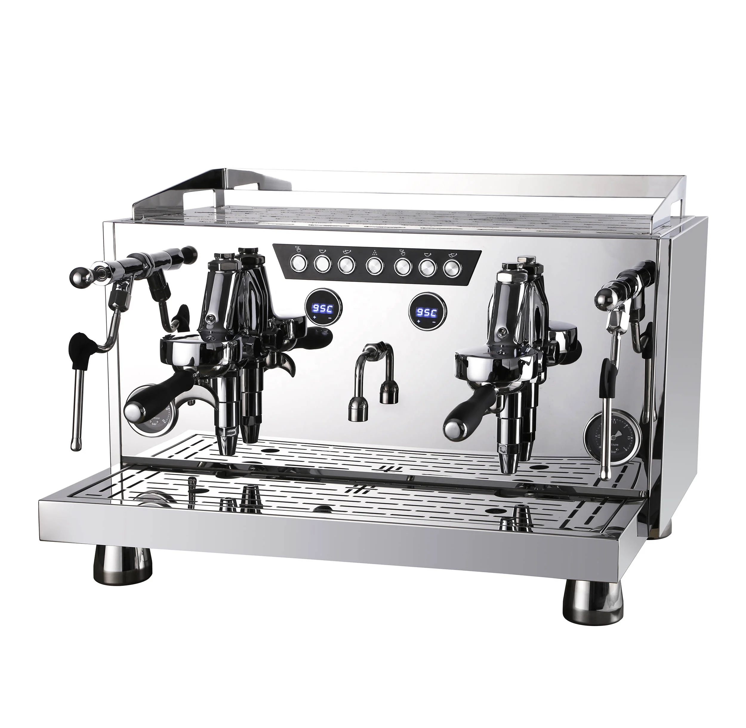 Hot-Two E61 Group Head Espresso Machine for Commercial Use Professional Coffee maker Gemilai Machine CRM3245