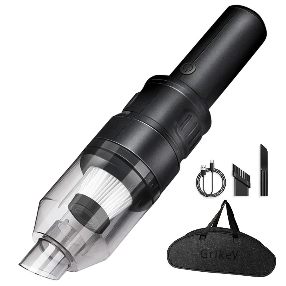Handheld Vacuum Cleaner Cordless Portable Car Vacuum Cleaner 120W High Power USB Charging for Home Office Car Cleaning