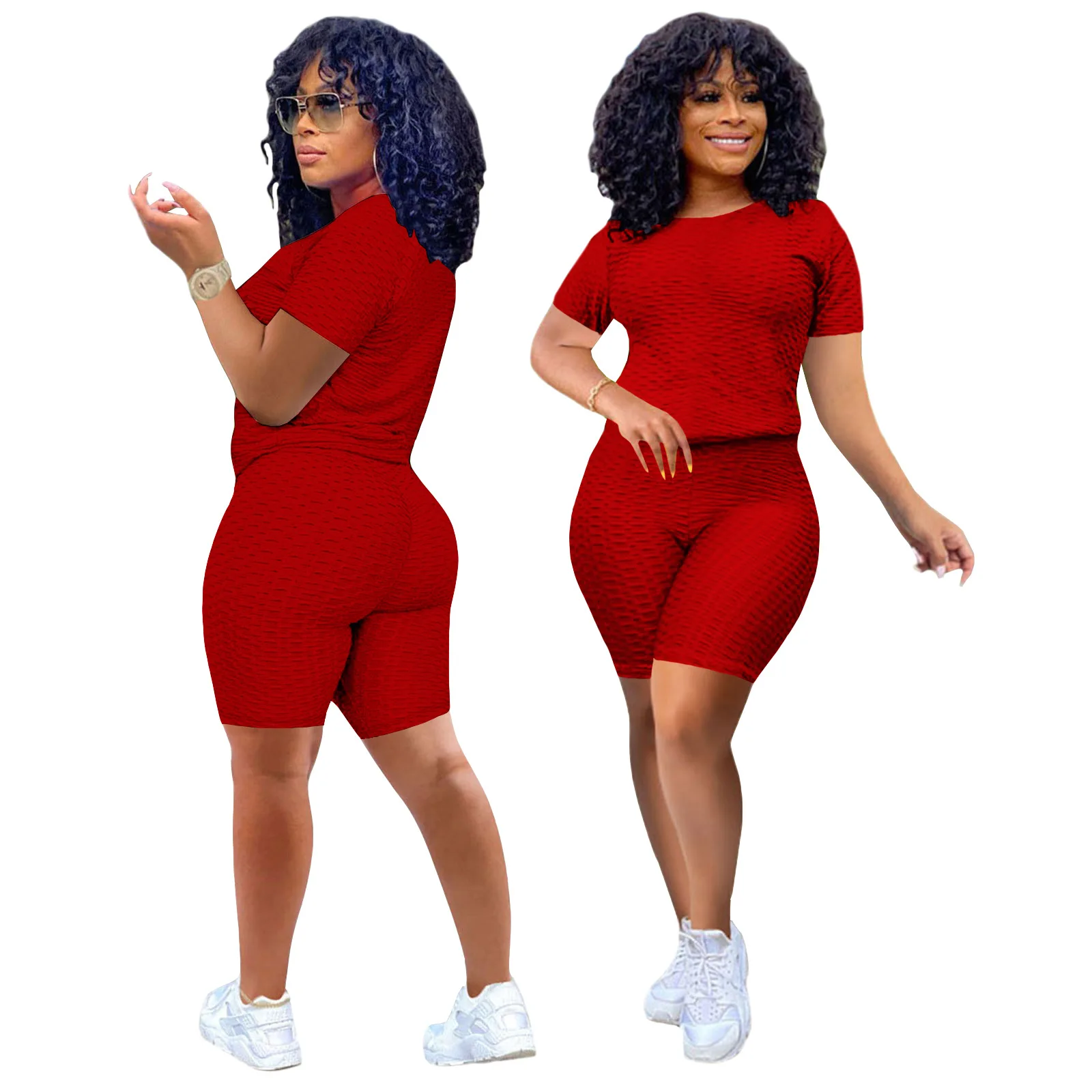 coldker 2 Piece Set Women Club Outfits Matching Sets Ensemble Femme