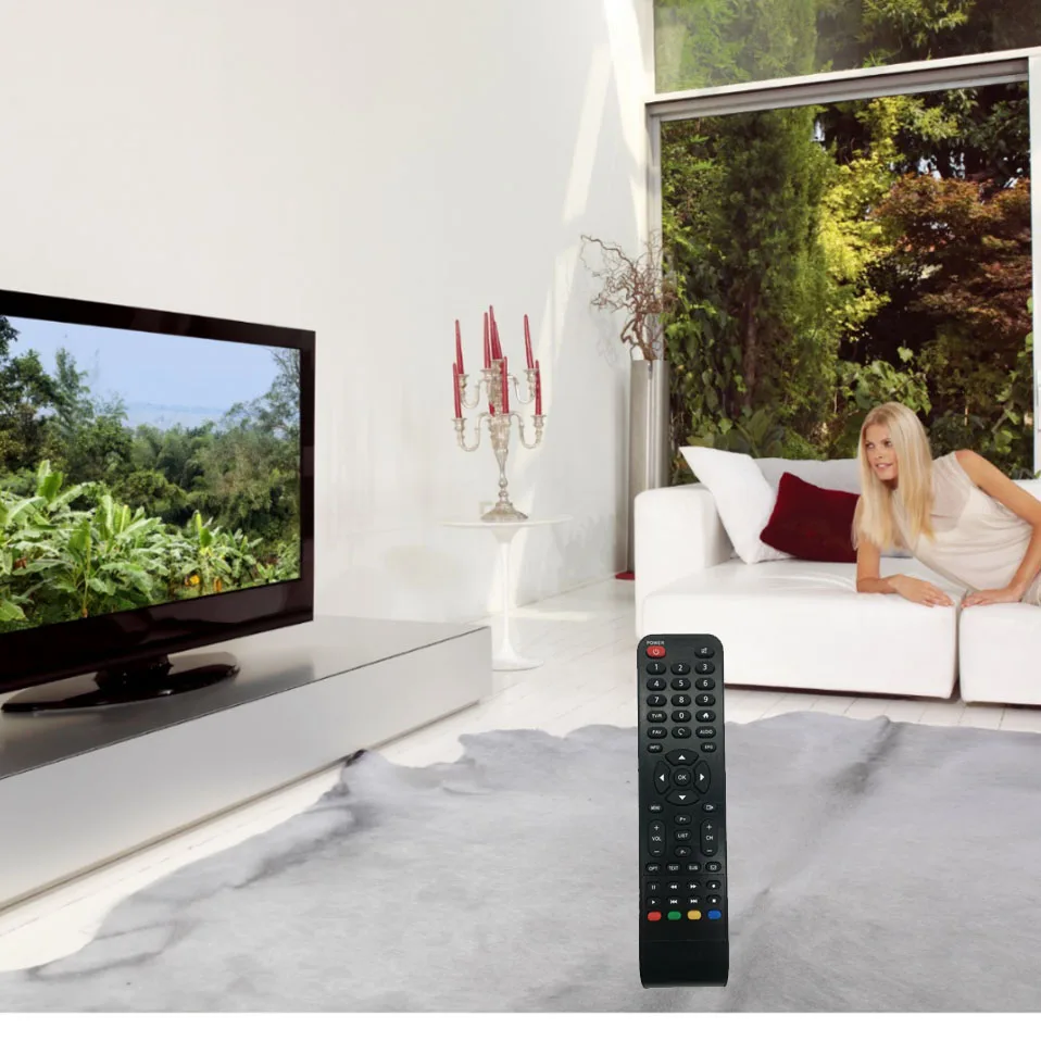 Replacement TV Remote Control For STRONG SRT-24HX1001 With Original Quality