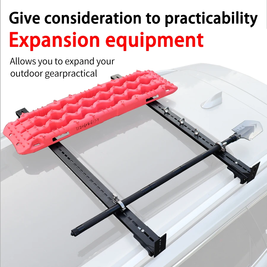 Toyota series RAV4highlander PRADO land cruiser venza Fortuner cross bar roof rack crossbar stainless steel thickened super load