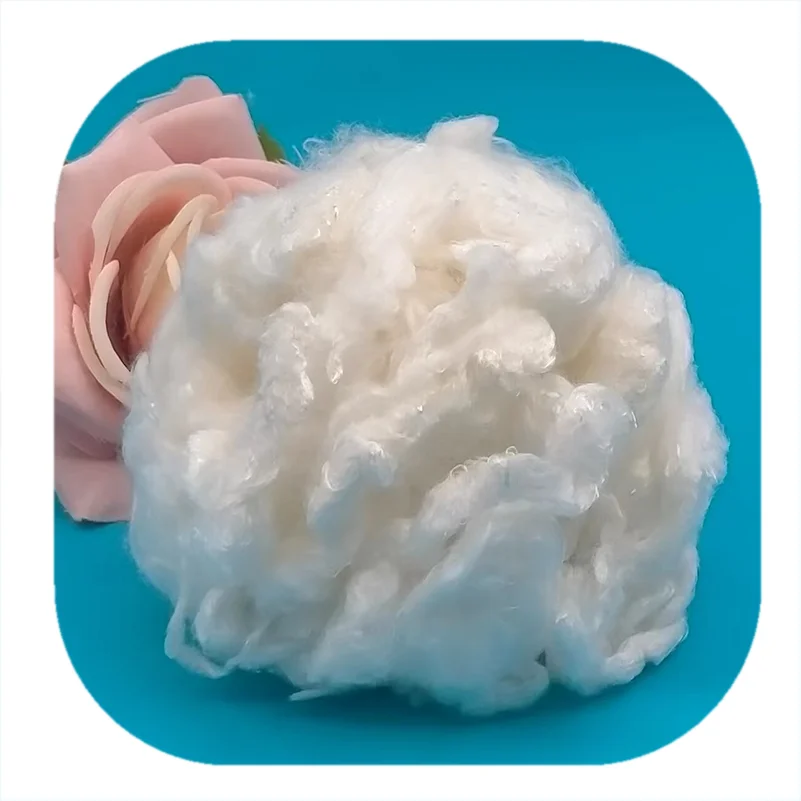 Chinese Factory Virgin 1.4Dx38mm Raw Bamboo Fiber For Cotton Spinning