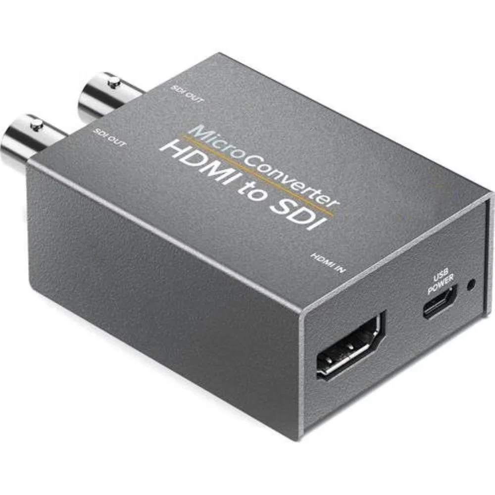 Micro Converter 1080p HDMI to 3G HD SDI Audio Video Converter Adapter for Camera Home Theater
