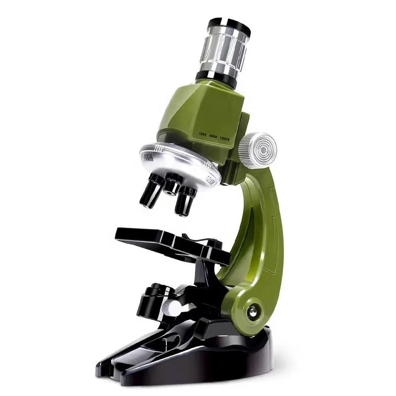 1200X Science Microscope STEM LED Educational Portable Microscope Toy for Students and Kids.