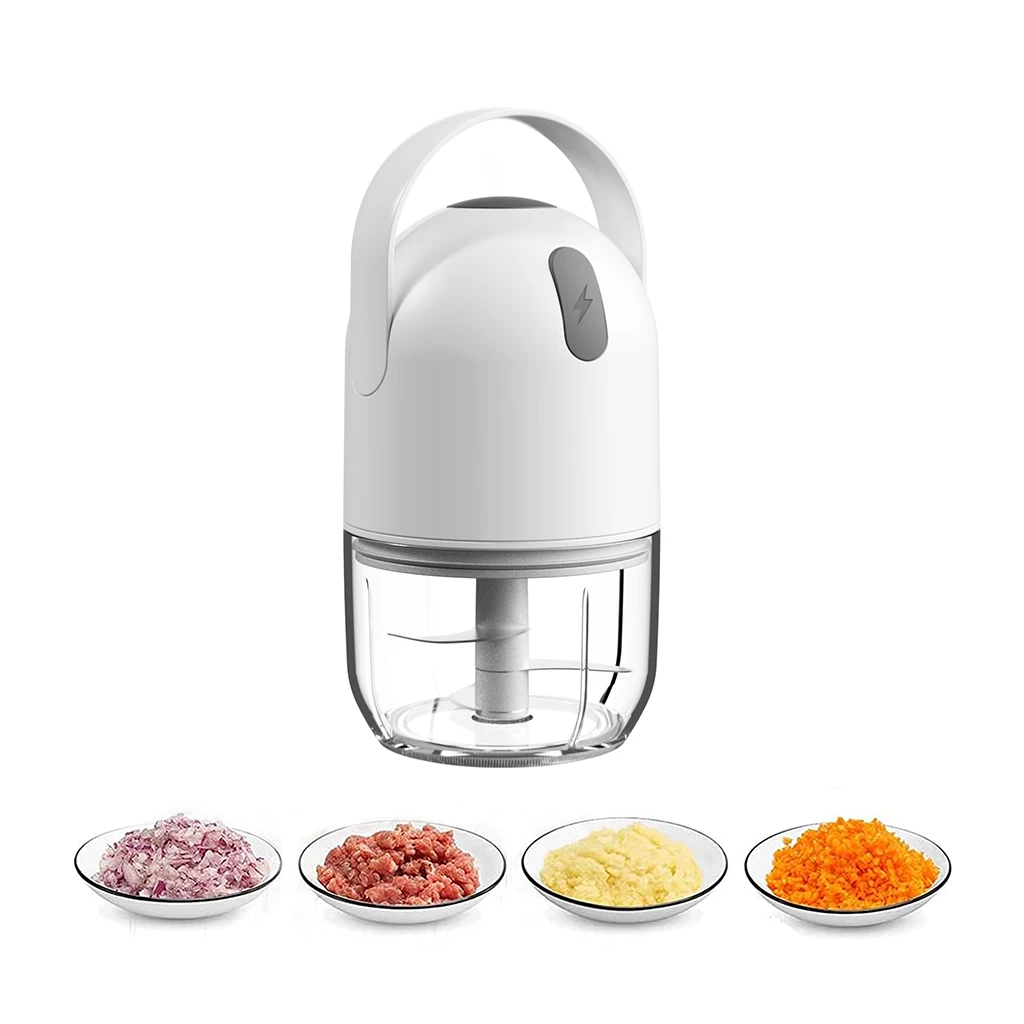 Electric Food Chopper wireless kitchen home and kitchen vegetable chopper cutter smart gadgets slicer chopper
