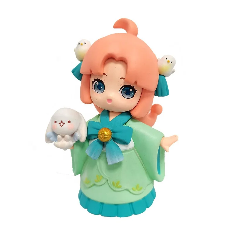 Miniature GK Japanese cartoon figurine ancient beauty PVC collection toy with box designer small batch production
