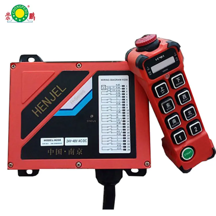 Industrial Wireless Crane Remote Control - Advanced Bridge/Overhead Crane Radio Controller