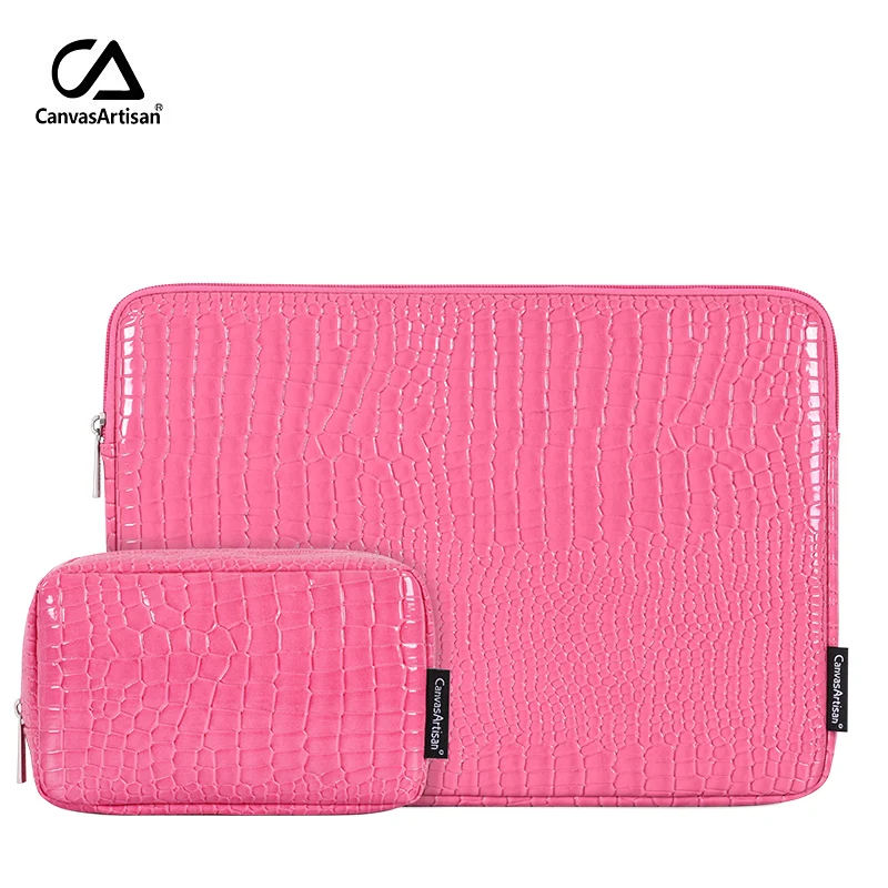 Combination suit Wholesale PU Slim Waterproof Protection Bag Laptop Sleeve For SAMSUNG