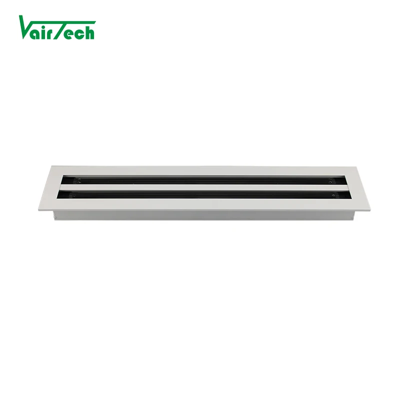 Hvac Ventilation Ceiling Aluminum Ac Vent Cover Register Scroll Adjust Linear Slot Diffuser